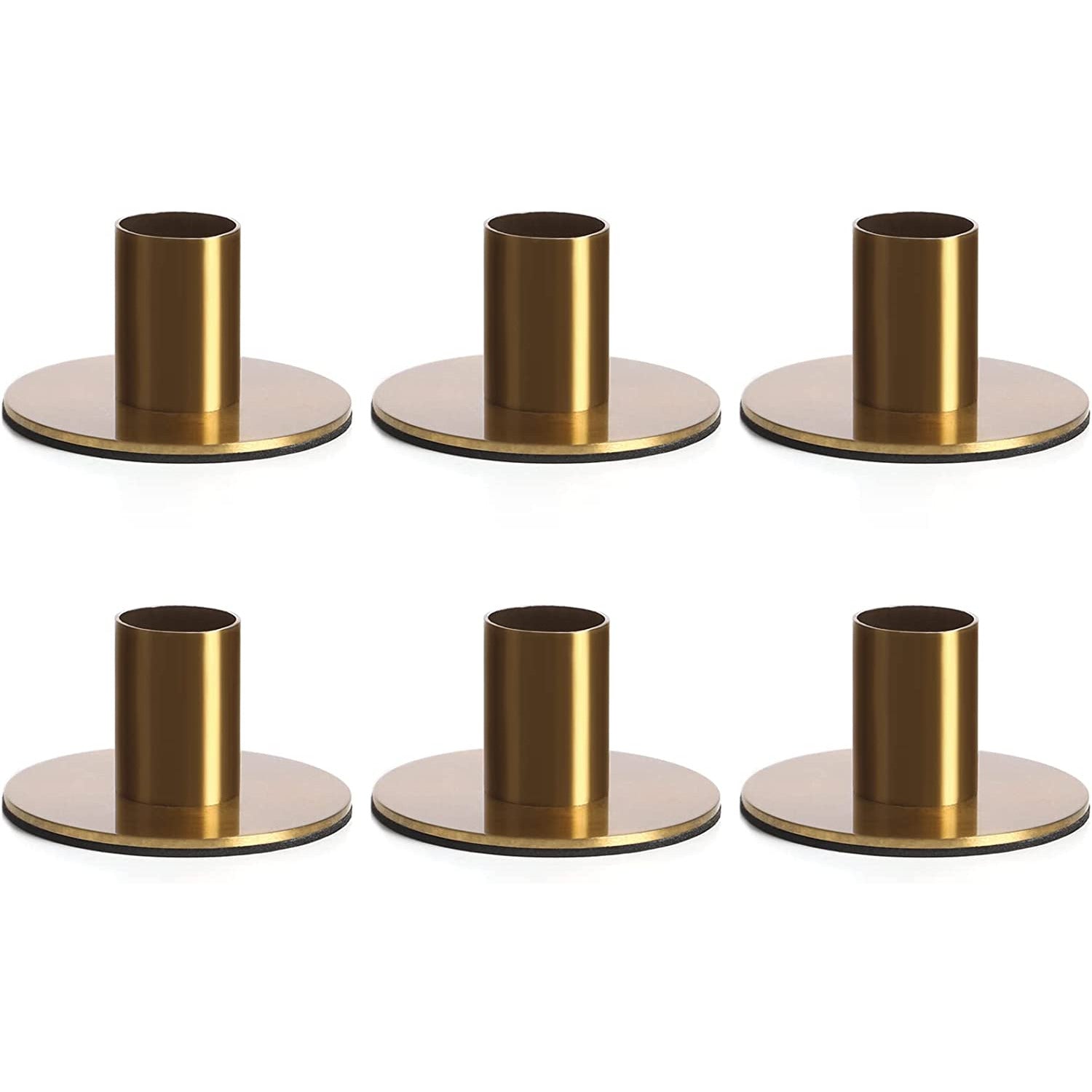 Modern Brass Taper Holder