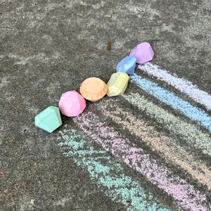 Gemstones Handmade Sidewalk Chalk