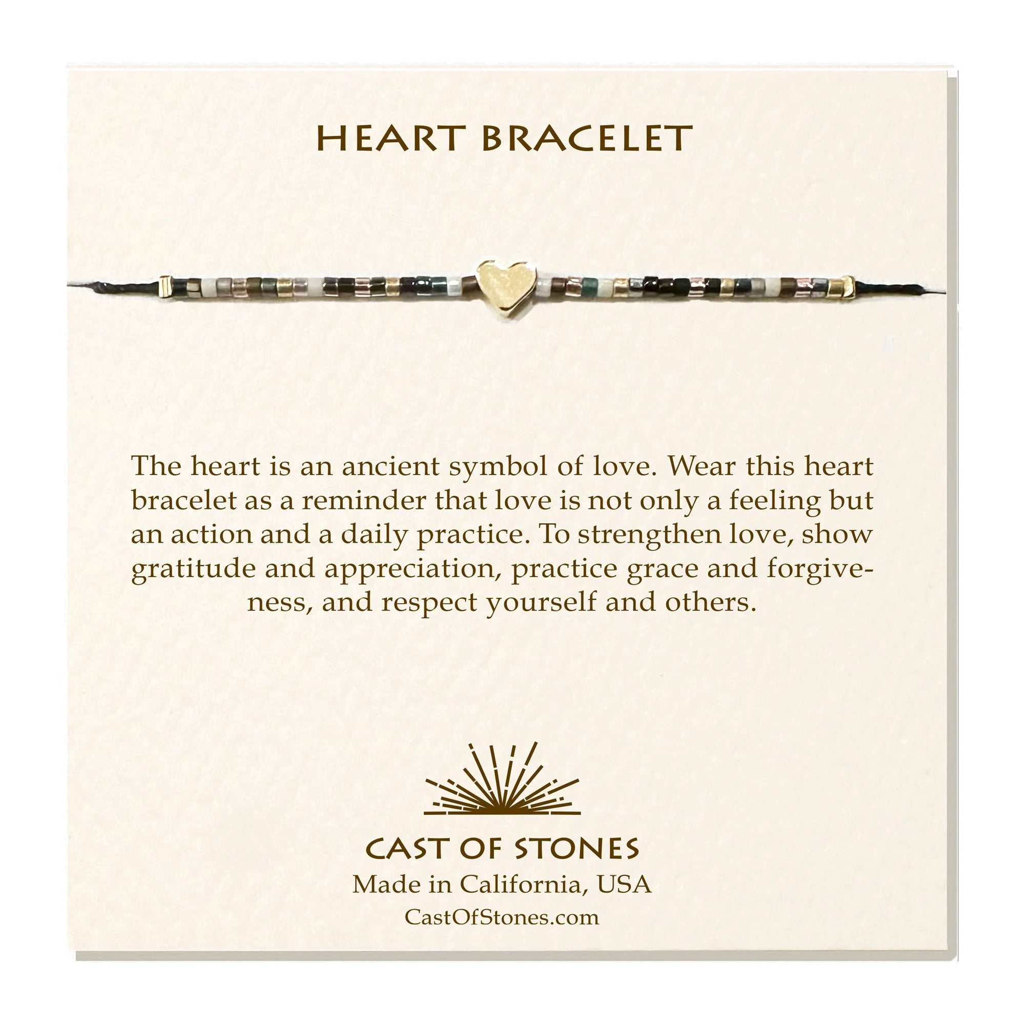 Heart Bracelet - Neutral