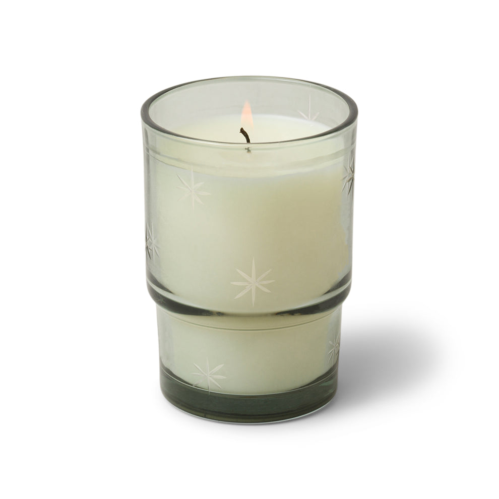 Balsam & Fir Noel Candle - Gray Stars