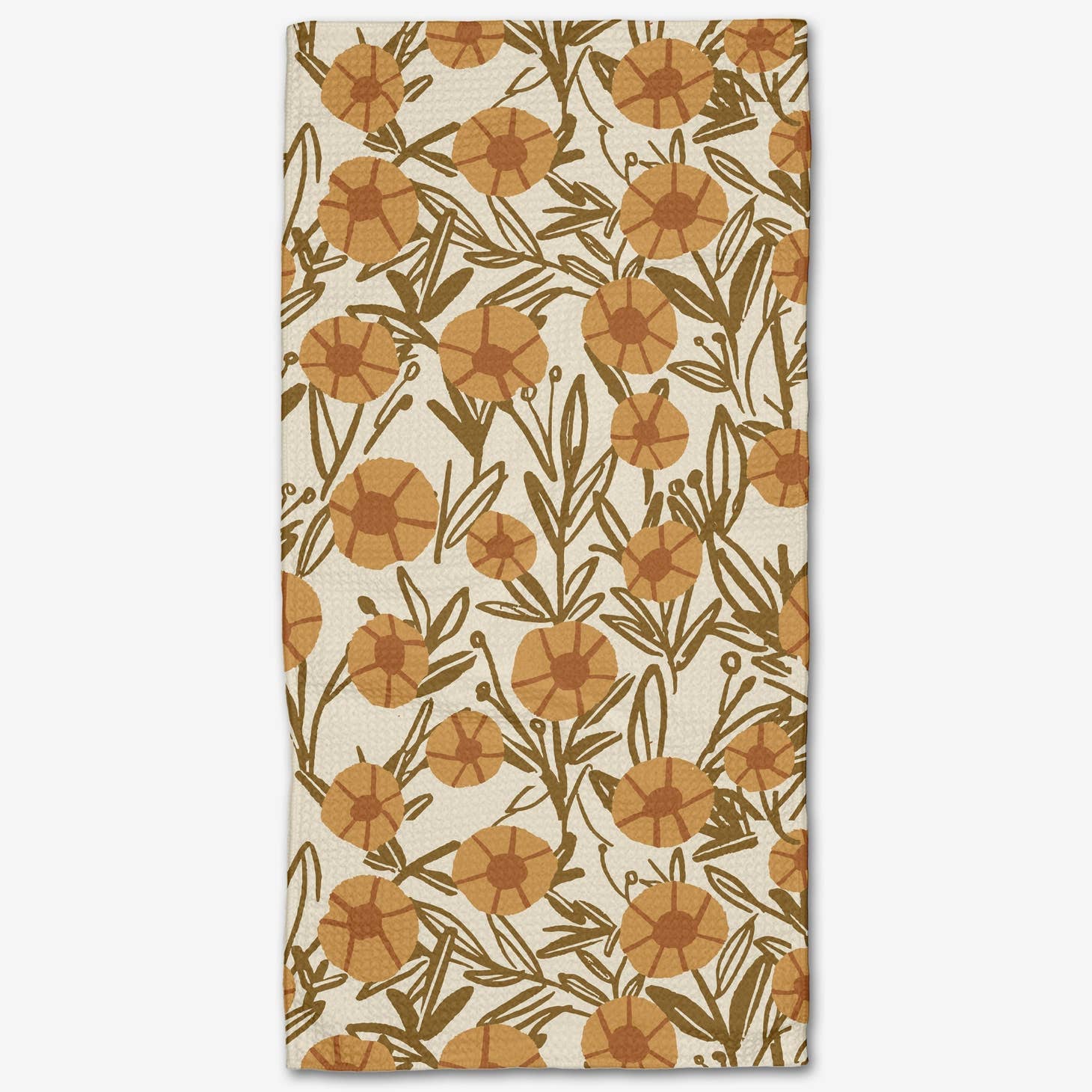Sunflower Fields Bar Towel