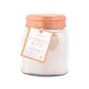 Cypress & Fir - 14 oz Bubble Glass Candle
