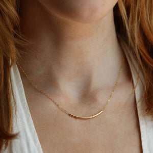 Minimal Necklace: 14k Gold Fill / 16"