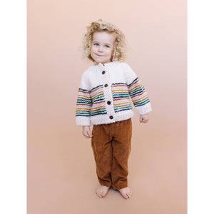 Rainbow Stripe Cardigan
