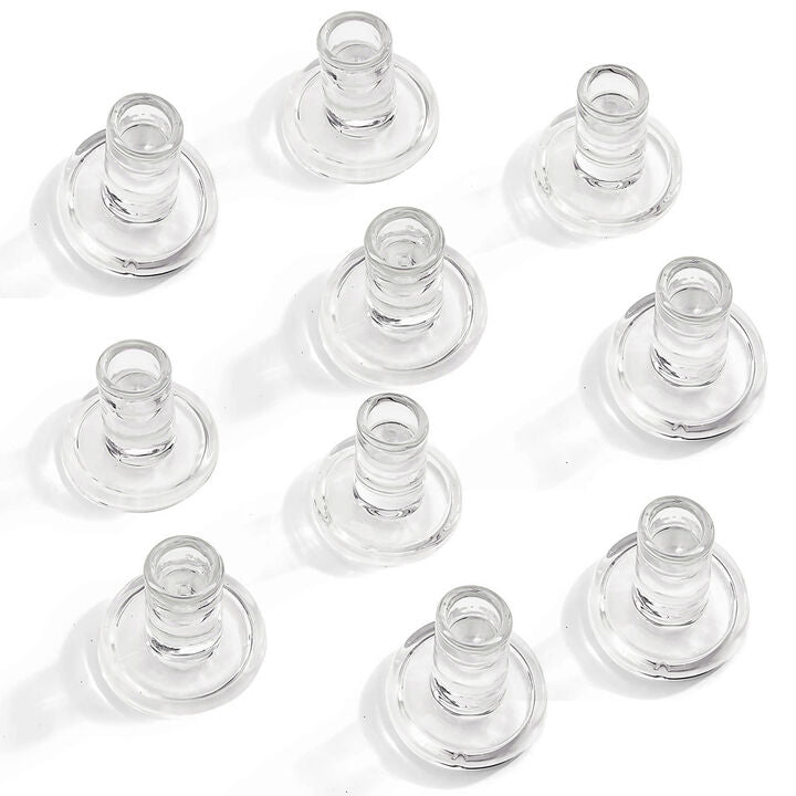 Modern Glass Taper Holder