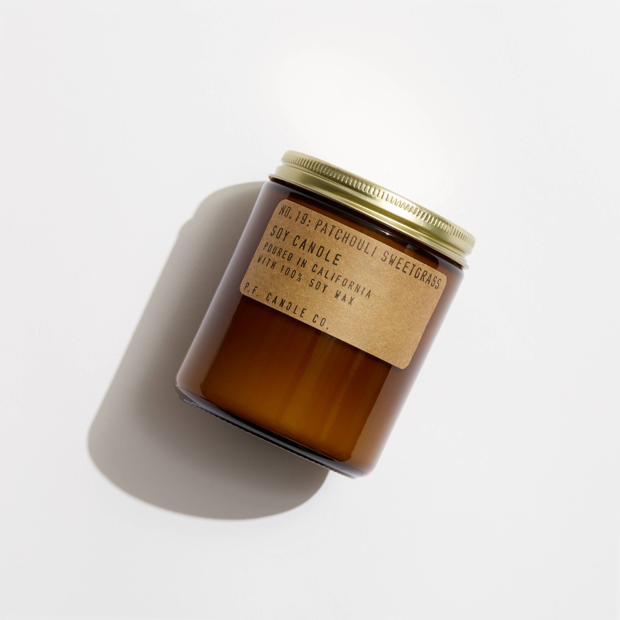 Patchouli Sweetgrass Candle by P.F Candle Co.
