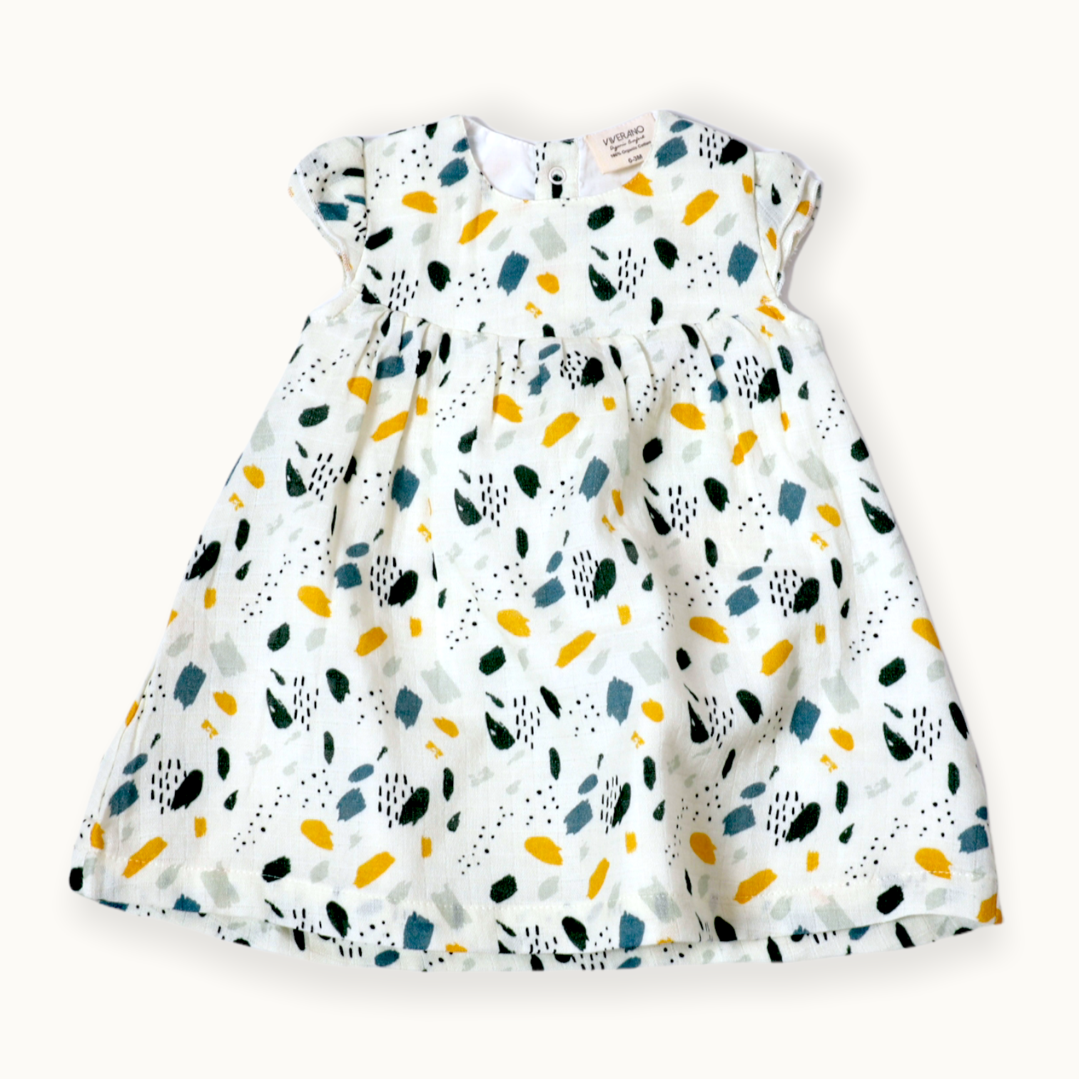 Bloom Cap Sleeve Dress + Bloomer Set (Organic Muslin)