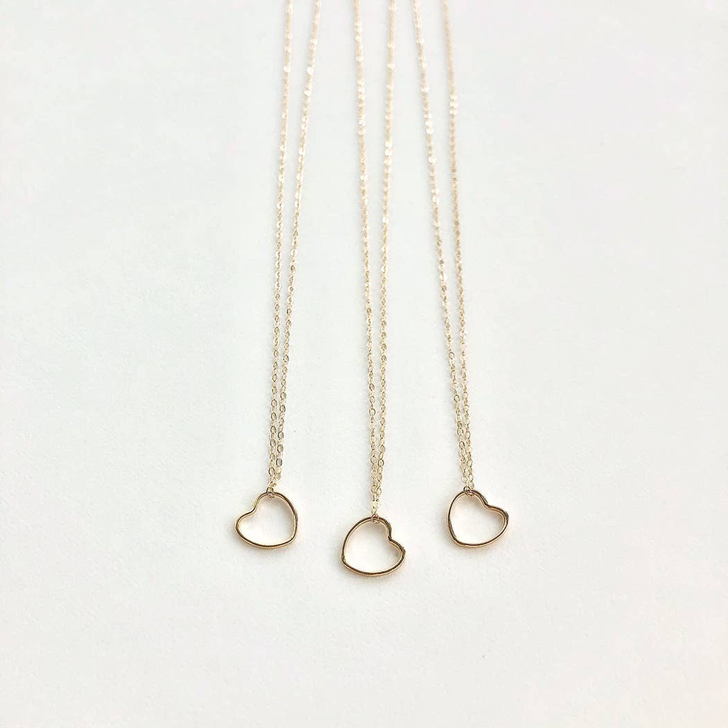 Open Heart Necklace