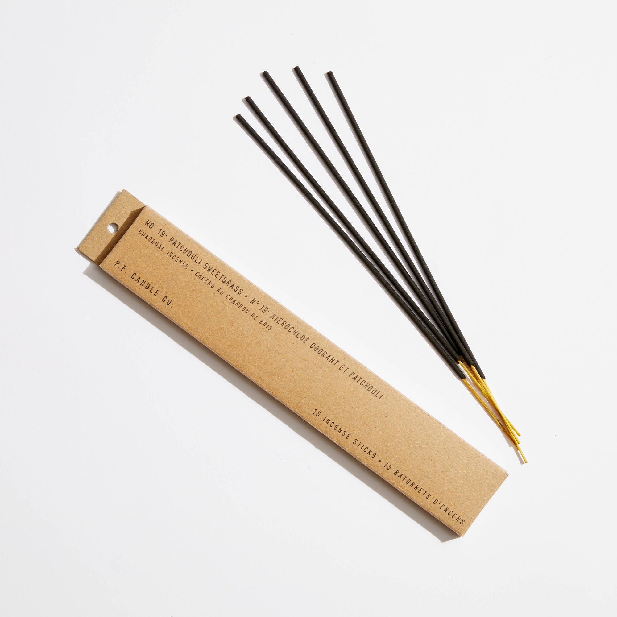 Patchouli Sweetgrass Incense by P.F Candle Co.