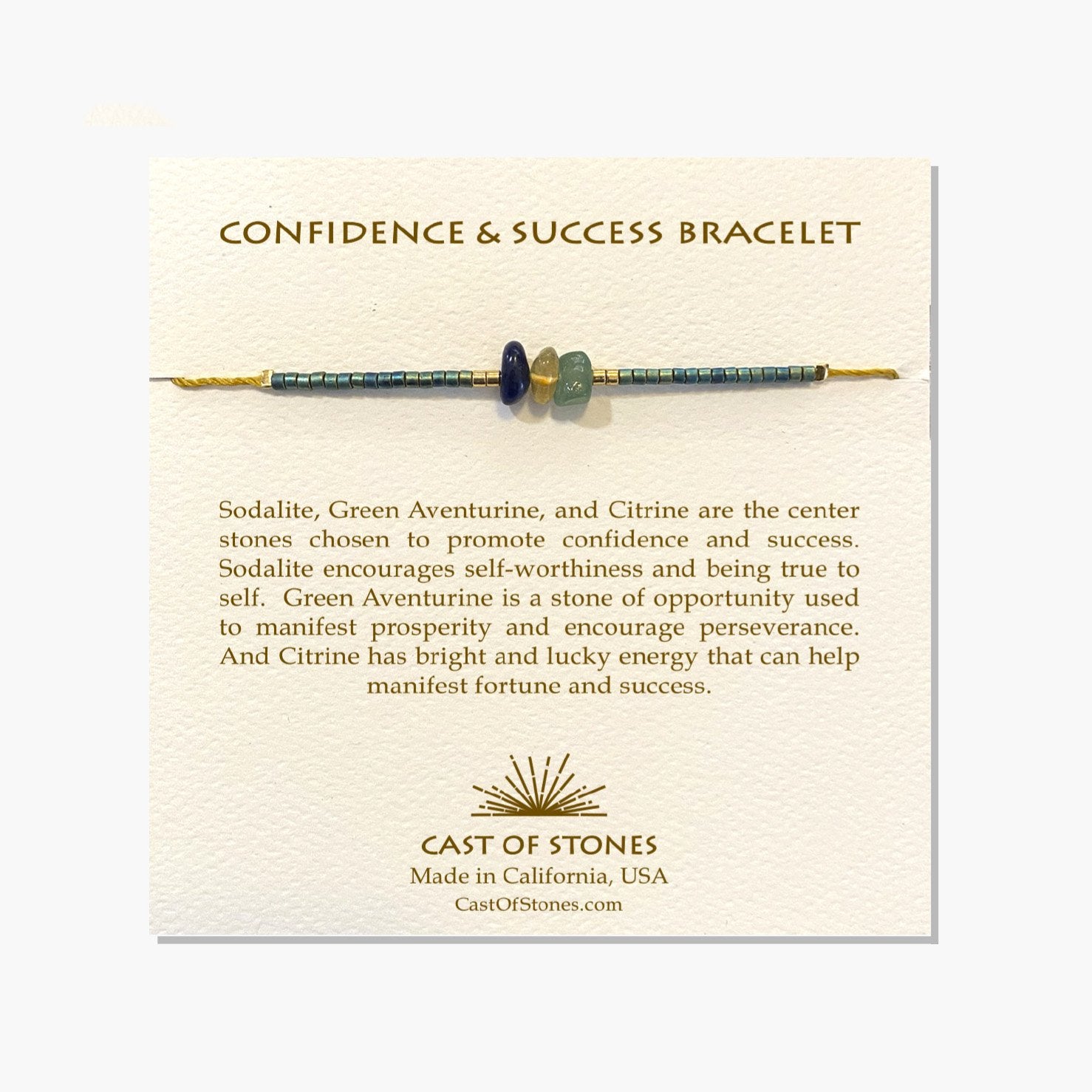 Confidence & Success Bracelet