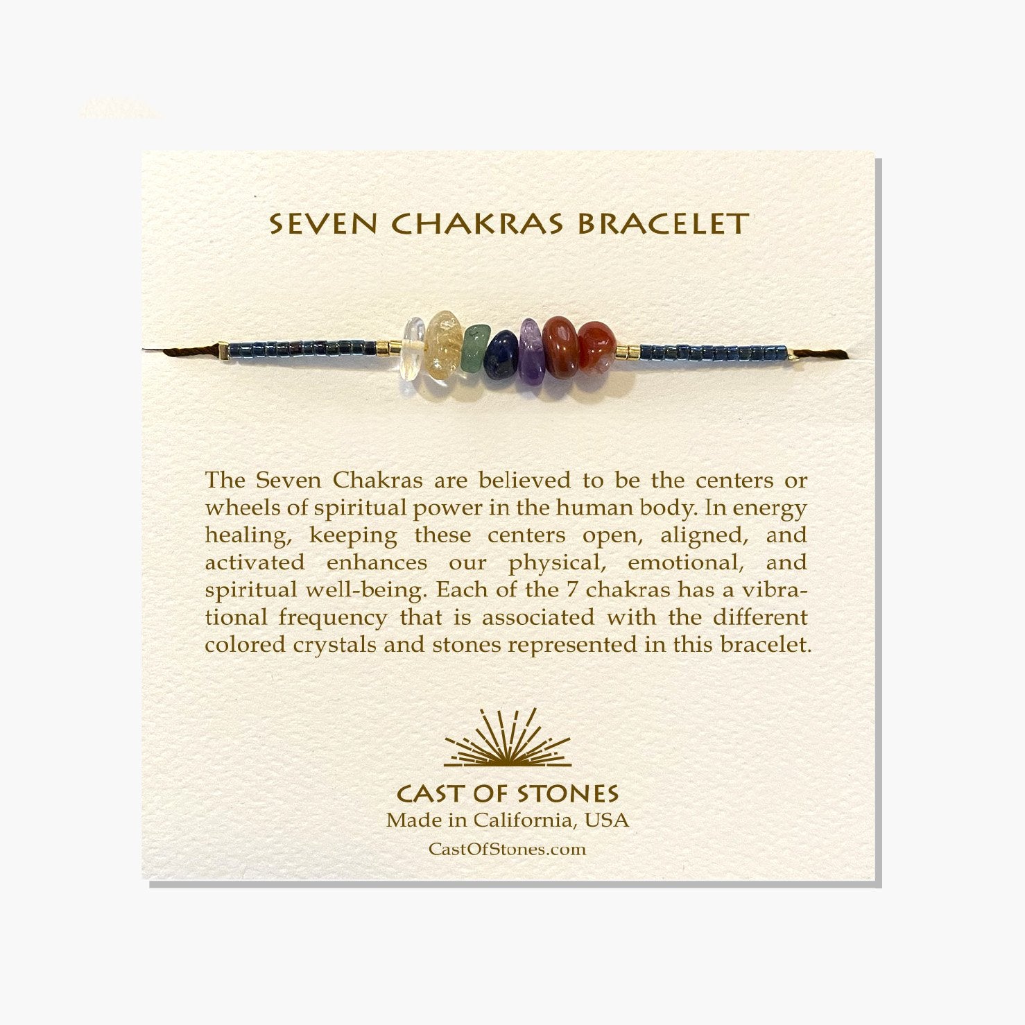 Seven Chakras Bracelet