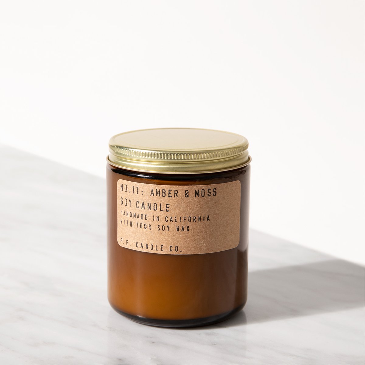 Amber & Moss Candle by P.F. Candle Co.