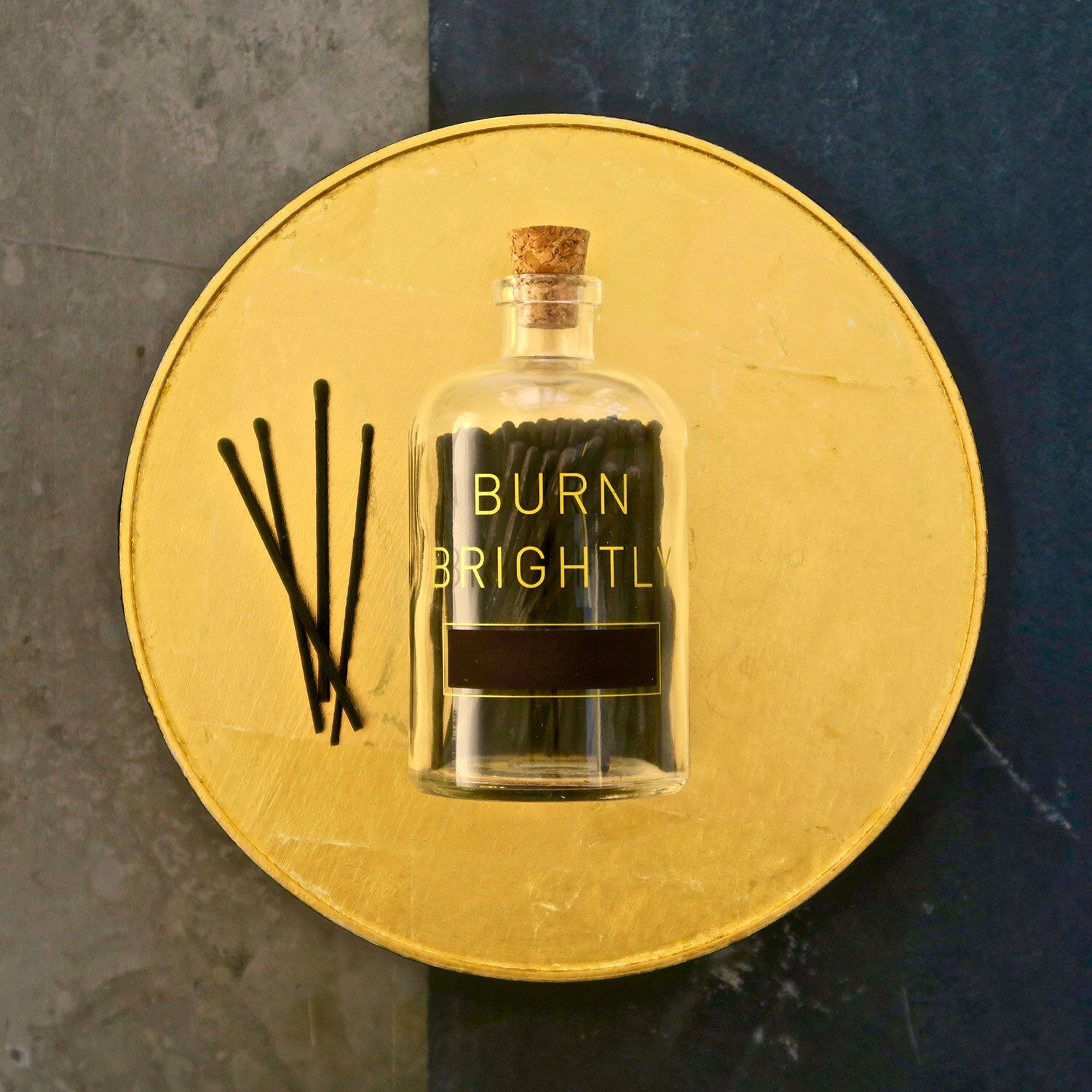 Burn Brightly Match Bottle