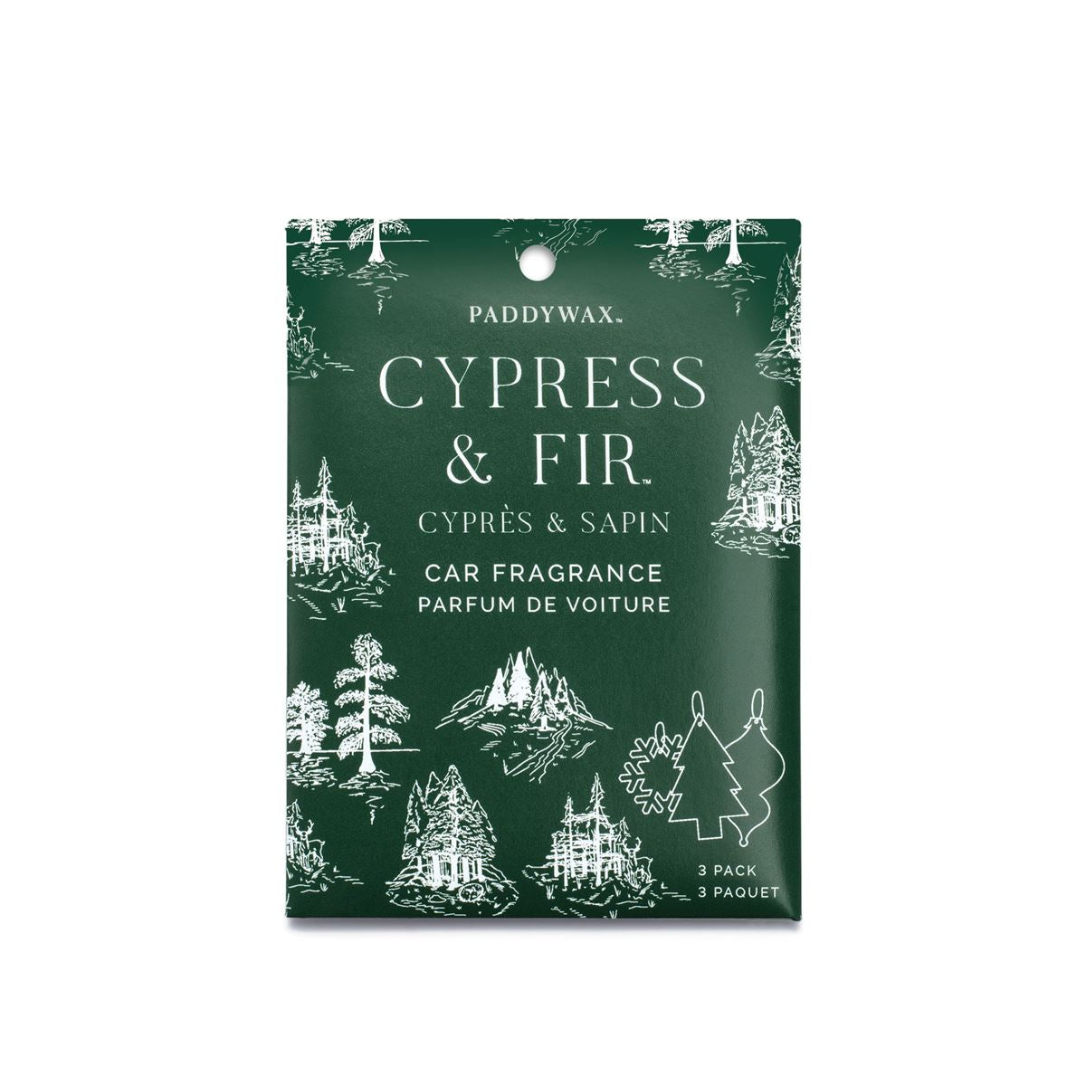 Cypress & Fir: Holiday Car Fragrance