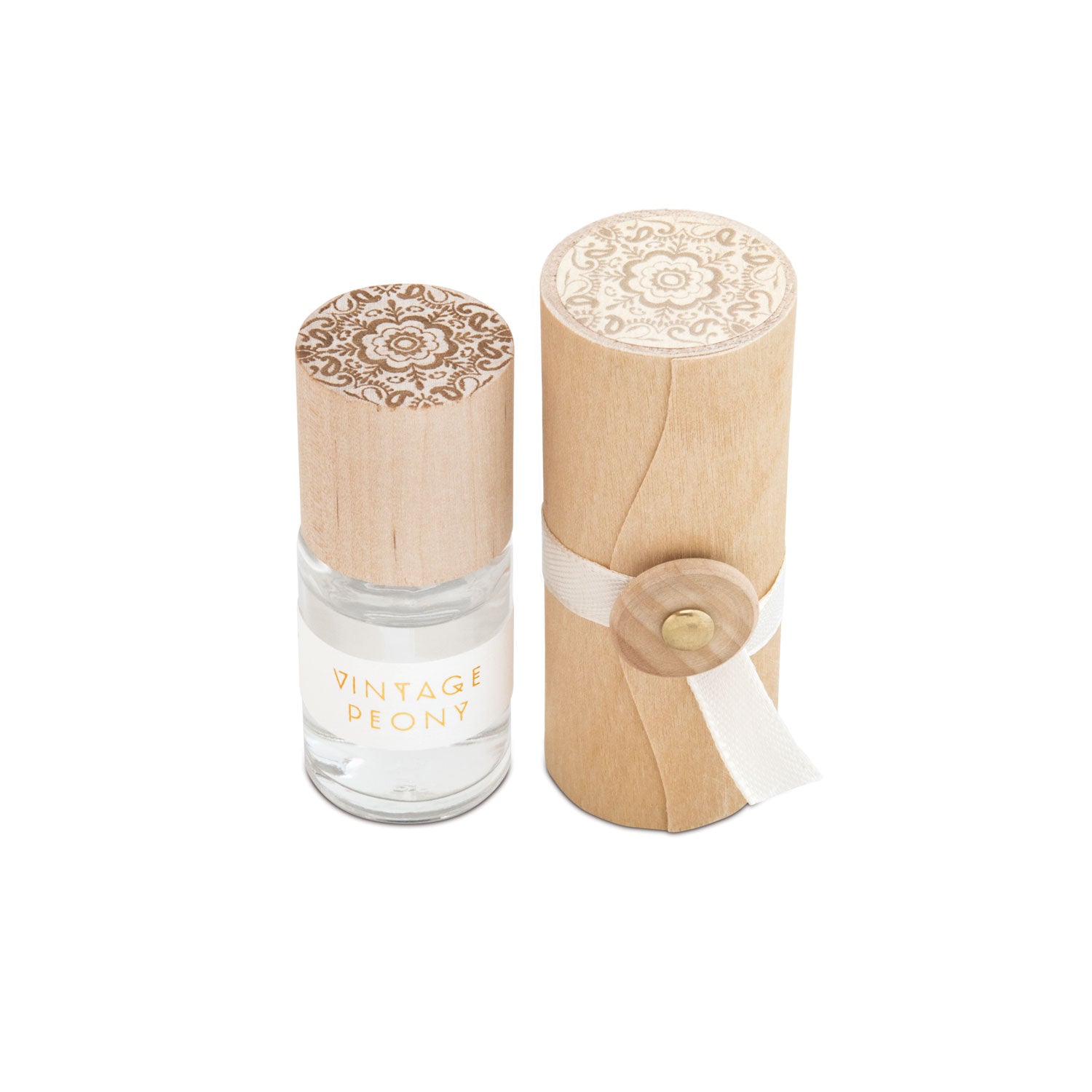Vintage Peony Print Block Perfume